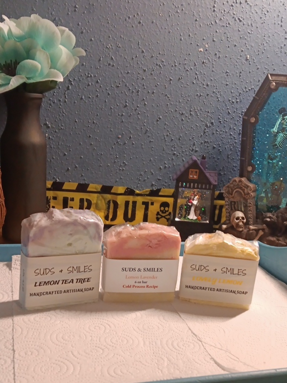 Premium Lemon Cold Process Bundle ( Lovely Lemon/lemon Tea Tree/lemon Lavender)